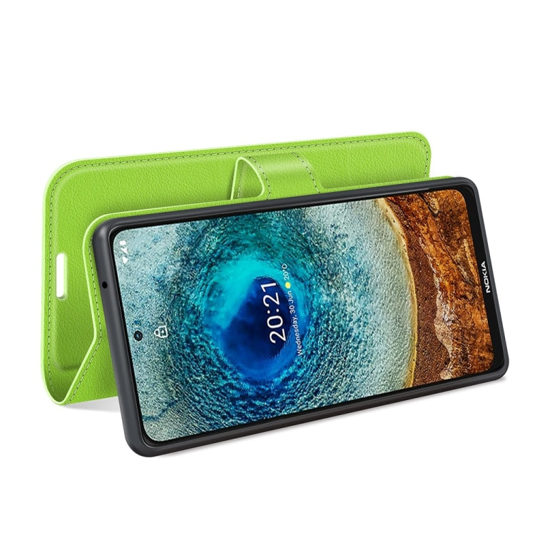 For Nokia X10/X20 Litchi Texture Horizontal Flip Protective Case with Holder & Card Slots & Wallet
