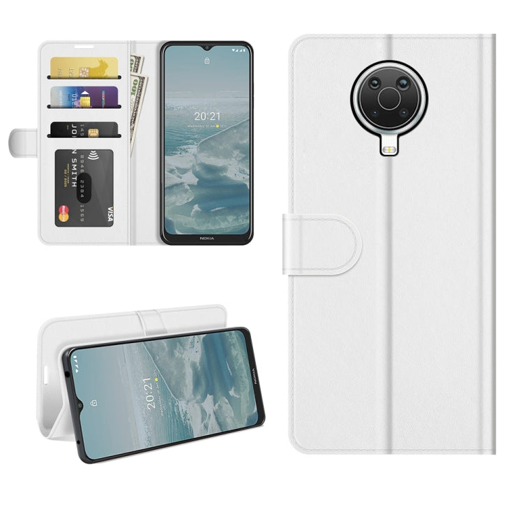 For Nokia G10/G20 R64 Texture Single Horizontal Flip Protective Case with Holder & Card Slots & Wallet& Photo Frame