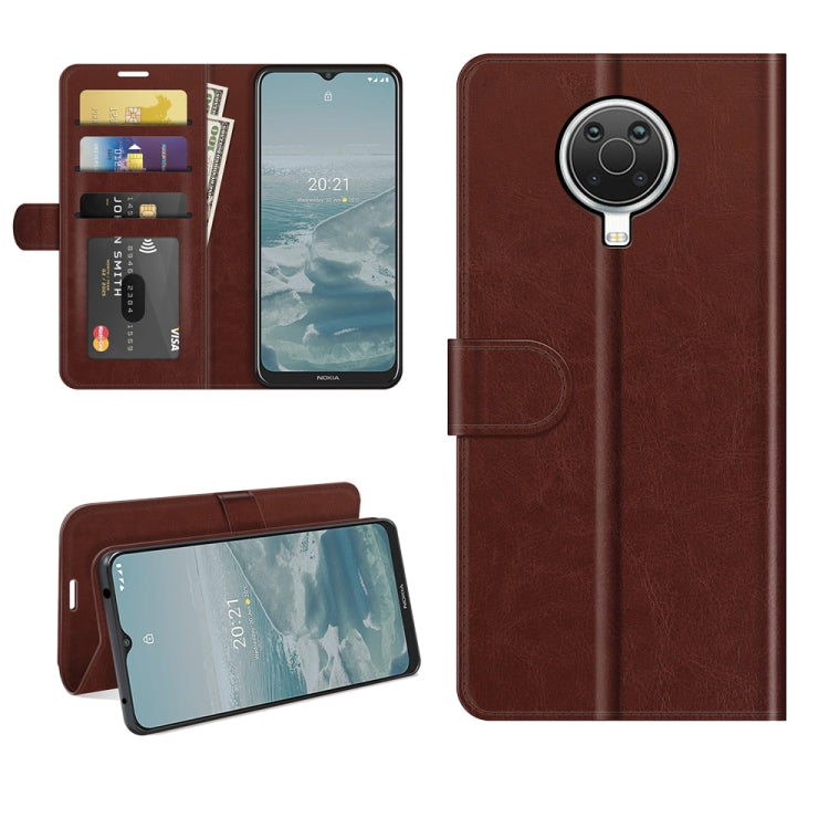 For Nokia G10/G20 R64 Texture Single Horizontal Flip Protective Case with Holder & Card Slots & Wallet& Photo Frame