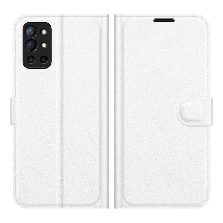 For OnePlus 9R Litchi Texture Horizontal Flip Protective Case with Holder & Card Slots & Wallet