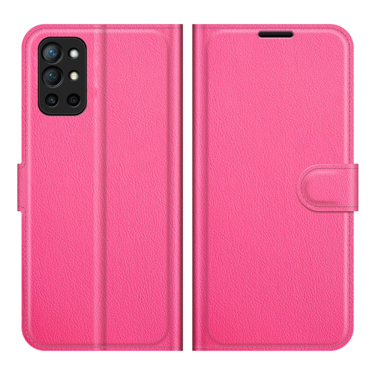 For OnePlus 9R Litchi Texture Horizontal Flip Protective Case with Holder & Card Slots & Wallet