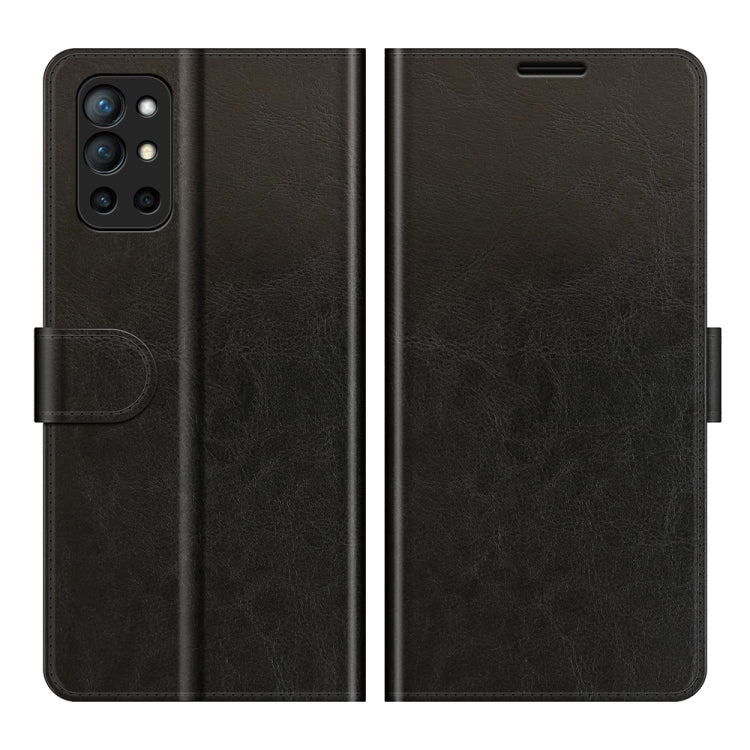For OnePlus 9R R64 Texture Single Horizontal Flip Protective Case with Holder & Card Slots & Wallet& Photo Frame