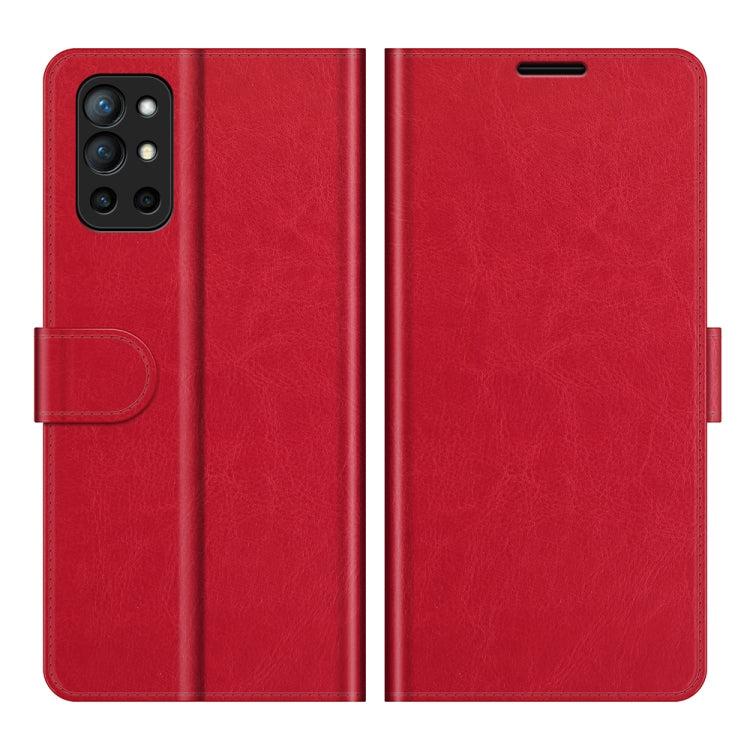 For OnePlus 9R R64 Texture Single Horizontal Flip Protective Case with Holder & Card Slots & Wallet& Photo Frame