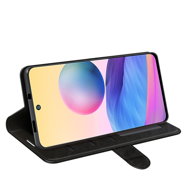 For Xiaomi Redmi Note 10 5G / Poco M3 Pro 5G R64 Texture Single Horizontal Flip Protective Case with Holder & Card Slots & Wallet& Photo Frame
