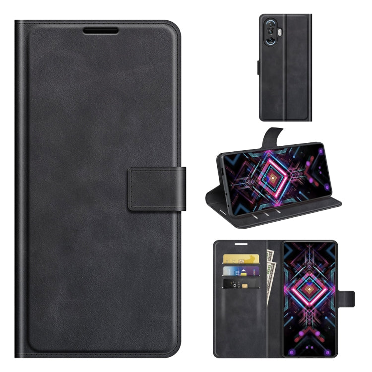 For Xiaomi Redmi K40 Gaming / Poco F3 GT Retro Calf Pattern Buckle Horizontal Flip Leather Case with Holder & Card Slots & Wallet