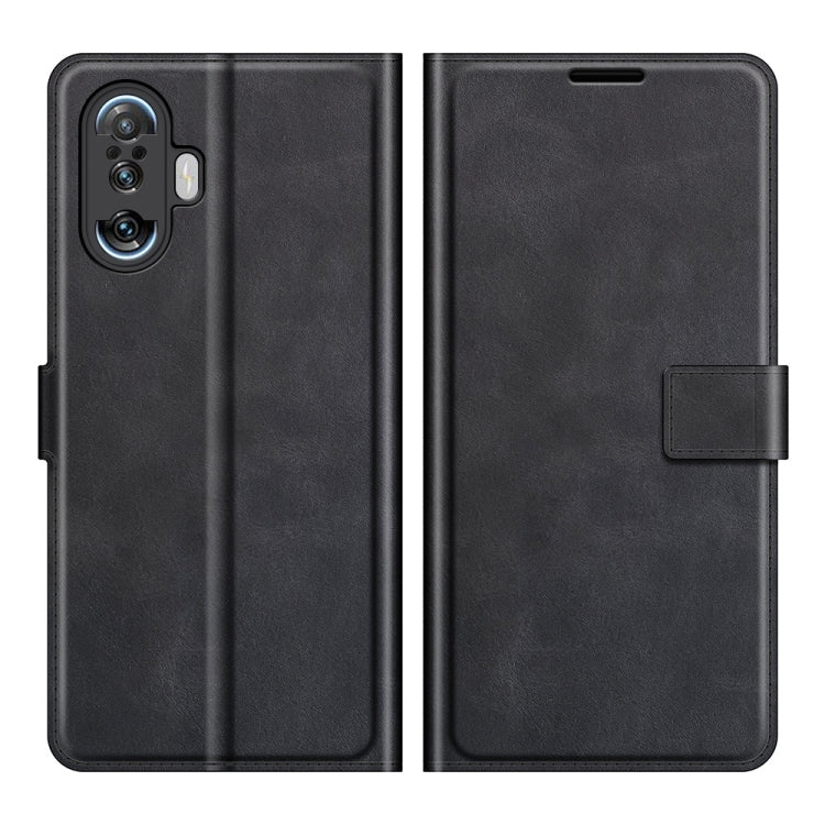 For Xiaomi Redmi K40 Gaming / Poco F3 GT Retro Calf Pattern Buckle Horizontal Flip Leather Case with Holder & Card Slots & Wallet