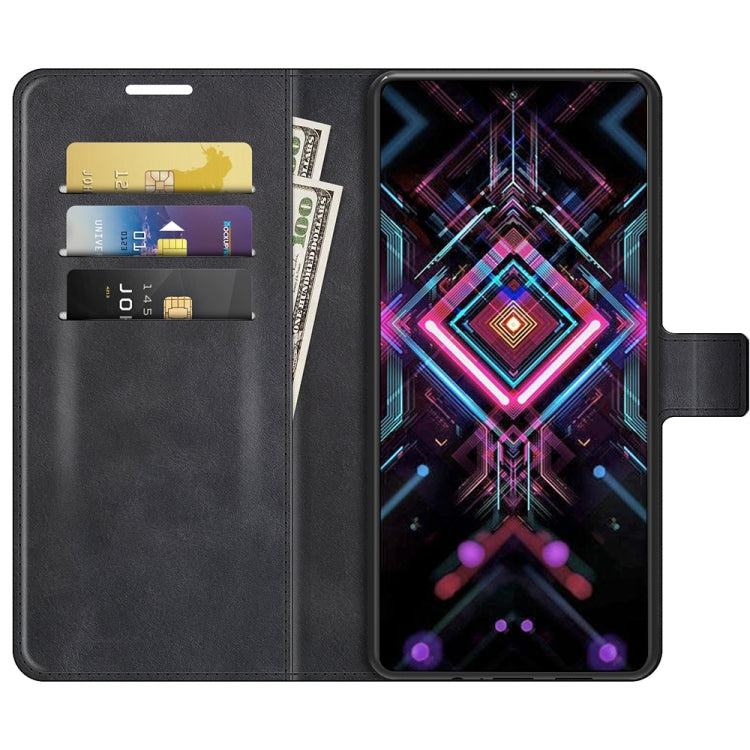 For Xiaomi Redmi K40 Gaming / Poco F3 GT Retro Calf Pattern Buckle Horizontal Flip Leather Case with Holder & Card Slots & Wallet
