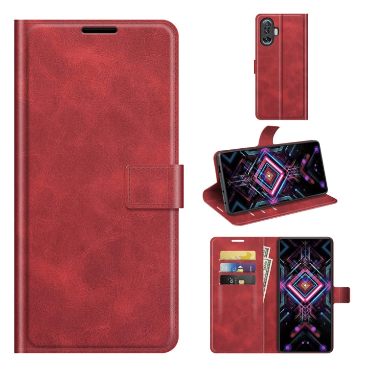 For Xiaomi Redmi K40 Gaming / Poco F3 GT Retro Calf Pattern Buckle Horizontal Flip Leather Case with Holder & Card Slots & Wallet