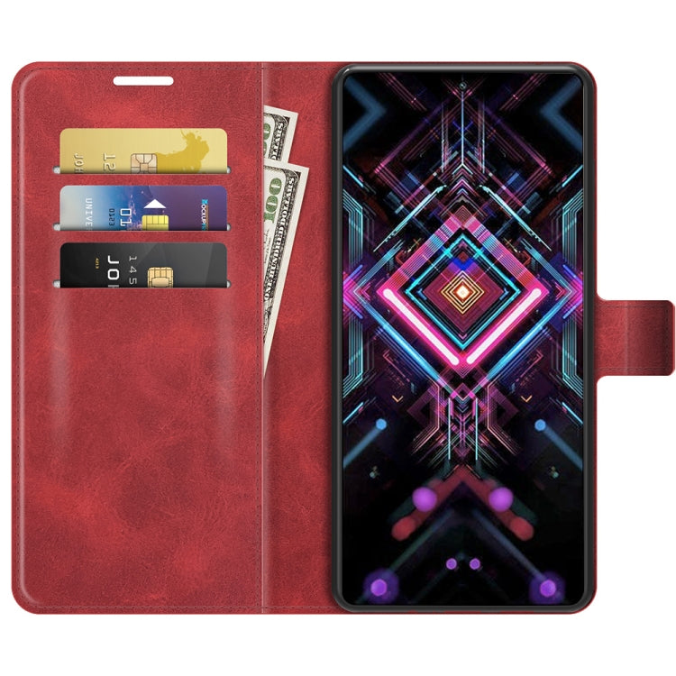 For Xiaomi Redmi K40 Gaming / Poco F3 GT Retro Calf Pattern Buckle Horizontal Flip Leather Case with Holder & Card Slots & Wallet