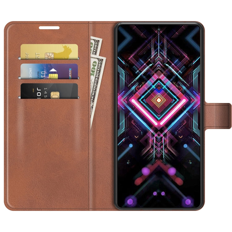 For Xiaomi Redmi K40 Gaming / Poco F3 GT Retro Calf Pattern Buckle Horizontal Flip Leather Case with Holder & Card Slots & Wallet