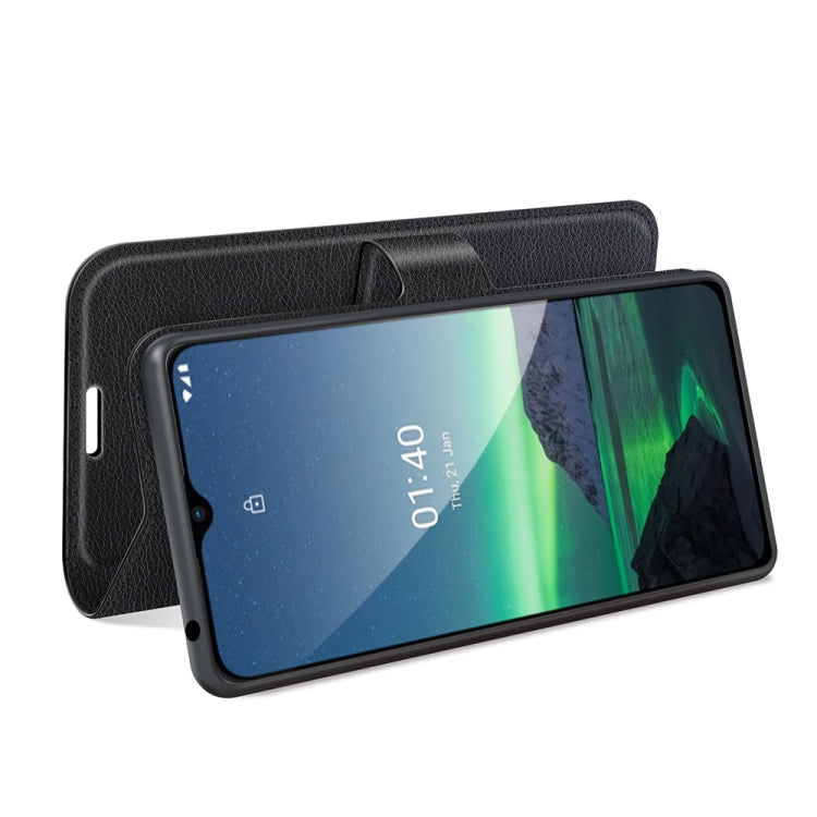 For Nokia 1.4 Litchi Texture Horizontal Flip Protective Case with Holder & Card Slots & Wallet