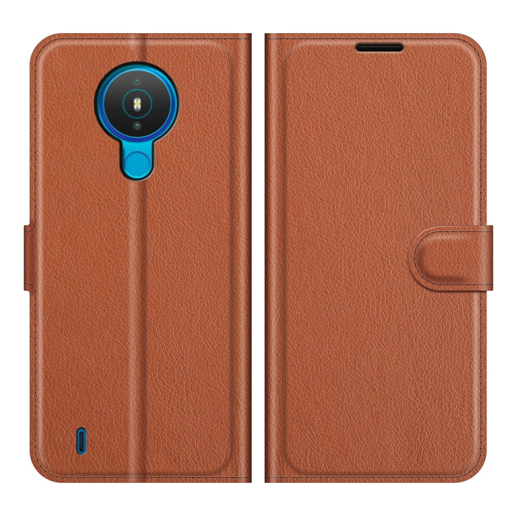 For Nokia 1.4 Litchi Texture Horizontal Flip Protective Case with Holder & Card Slots & Wallet