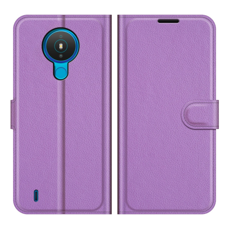 For Nokia 1.4 Litchi Texture Horizontal Flip Protective Case with Holder & Card Slots & Wallet