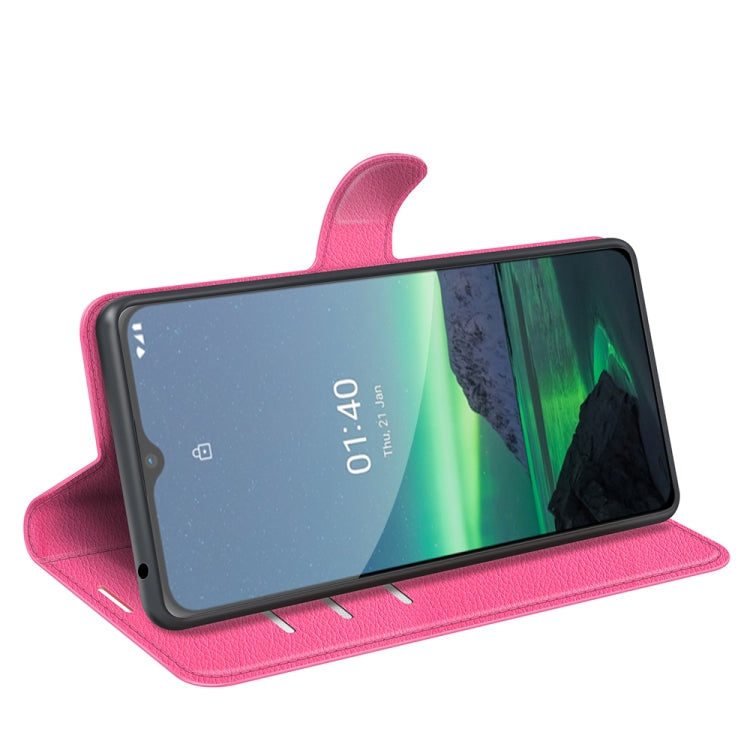 For Nokia 1.4 Litchi Texture Horizontal Flip Protective Case with Holder & Card Slots & Wallet