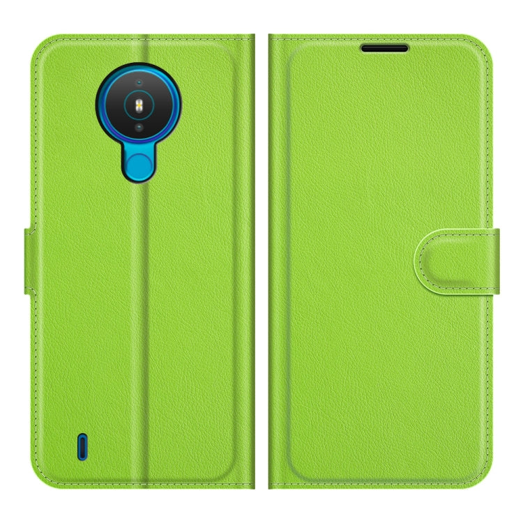 For Nokia 1.4 Litchi Texture Horizontal Flip Protective Case with Holder & Card Slots & Wallet