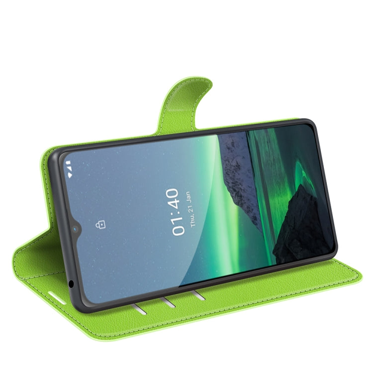 For Nokia 1.4 Litchi Texture Horizontal Flip Protective Case with Holder & Card Slots & Wallet