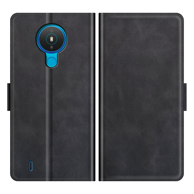 For Nokia 1.4 Dual-side Magnetic Buckle Horizontal Flip Leather Case with Holder & Card Slots & Wallet