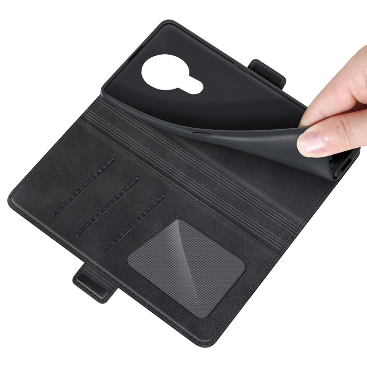 For Nokia 1.4 Dual-side Magnetic Buckle Horizontal Flip Leather Case with Holder & Card Slots & Wallet