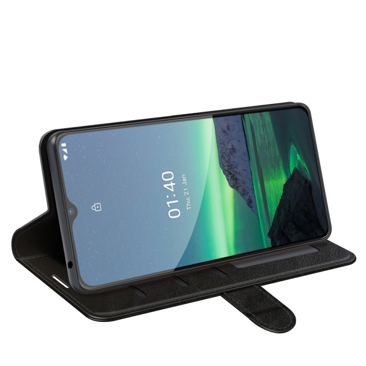For Nokia 1.4 R64 Texture Single Horizontal Flip Protective Case with Holder & Card Slots & Wallet& Photo Frame