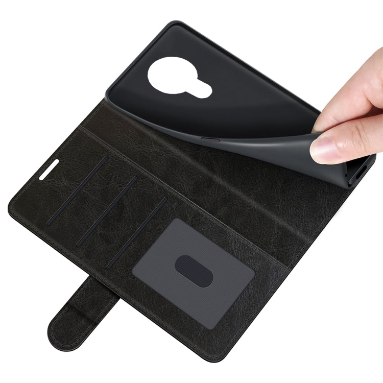 For Nokia 1.4 R64 Texture Single Horizontal Flip Protective Case with Holder & Card Slots & Wallet& Photo Frame