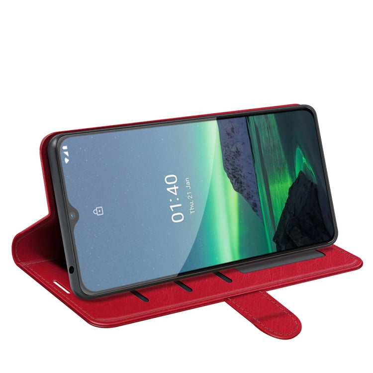 For Nokia 1.4 R64 Texture Single Horizontal Flip Protective Case with Holder & Card Slots & Wallet& Photo Frame