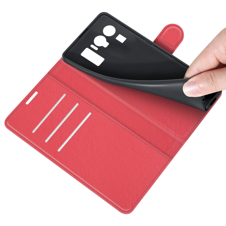 For Xiaomi Mi 11 Ultra Litchi Texture Horizontal Flip Protective Case with Holder & Card Slots & Wallet