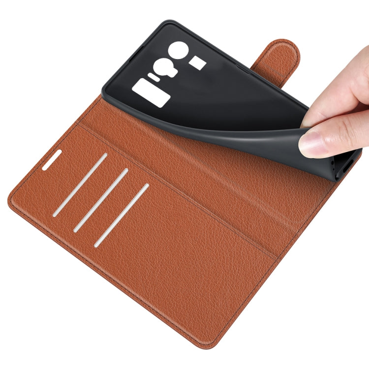 For Xiaomi Mi 11 Ultra Litchi Texture Horizontal Flip Protective Case with Holder & Card Slots & Wallet