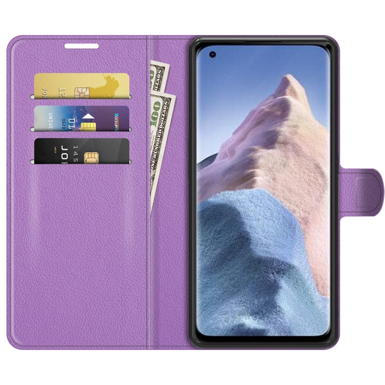 For Xiaomi Mi 11 Ultra Litchi Texture Horizontal Flip Protective Case with Holder & Card Slots & Wallet