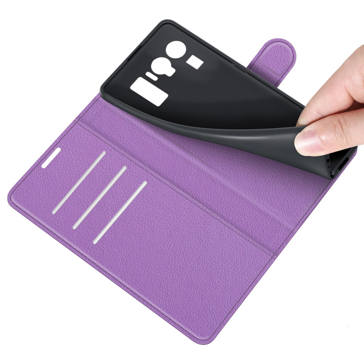 For Xiaomi Mi 11 Ultra Litchi Texture Horizontal Flip Protective Case with Holder & Card Slots & Wallet