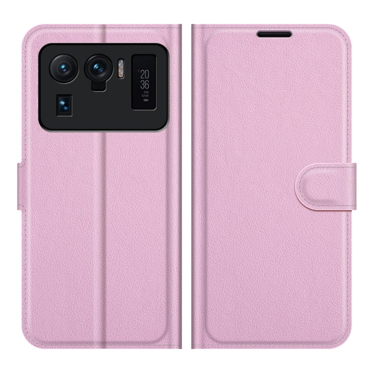For Xiaomi Mi 11 Ultra Litchi Texture Horizontal Flip Protective Case with Holder & Card Slots & Wallet