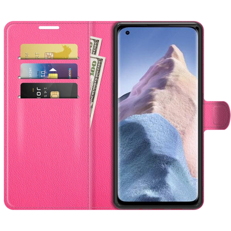 For Xiaomi Mi 11 Ultra Litchi Texture Horizontal Flip Protective Case with Holder & Card Slots & Wallet