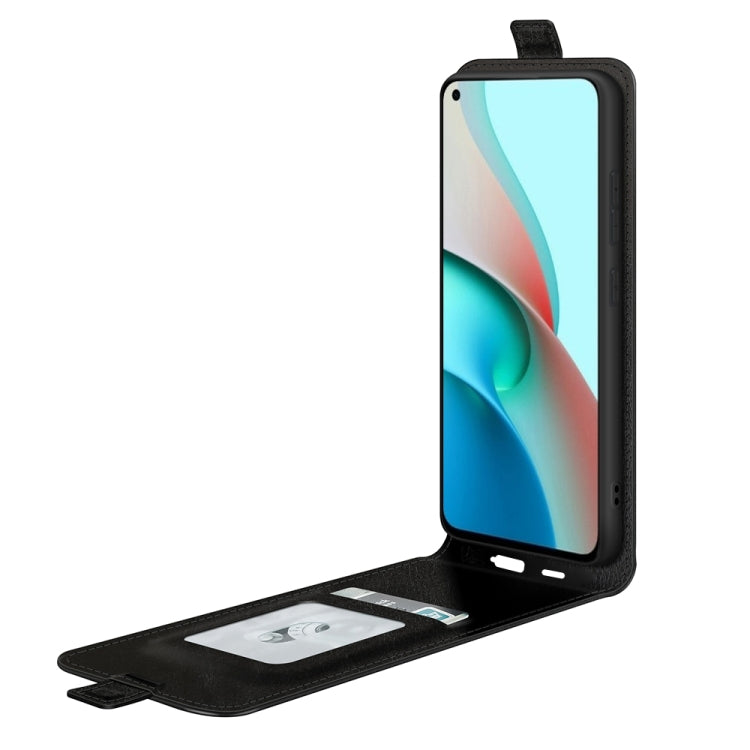 For Xiaomi Mi 11 Lite R64 Texture Single Vertical Flip Leather Protective Case with Card Slots & Photo Frame