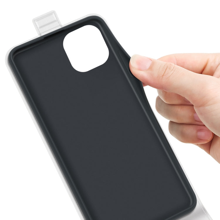 For Xiaomi Mi 11 Lite R64 Texture Single Vertical Flip Leather Protective Case with Card Slots & Photo Frame