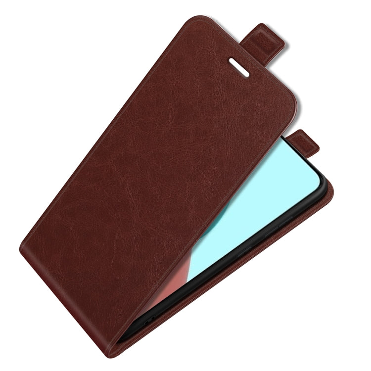 For Xiaomi Mi 11 Lite R64 Texture Single Vertical Flip Leather Protective Case with Card Slots & Photo Frame