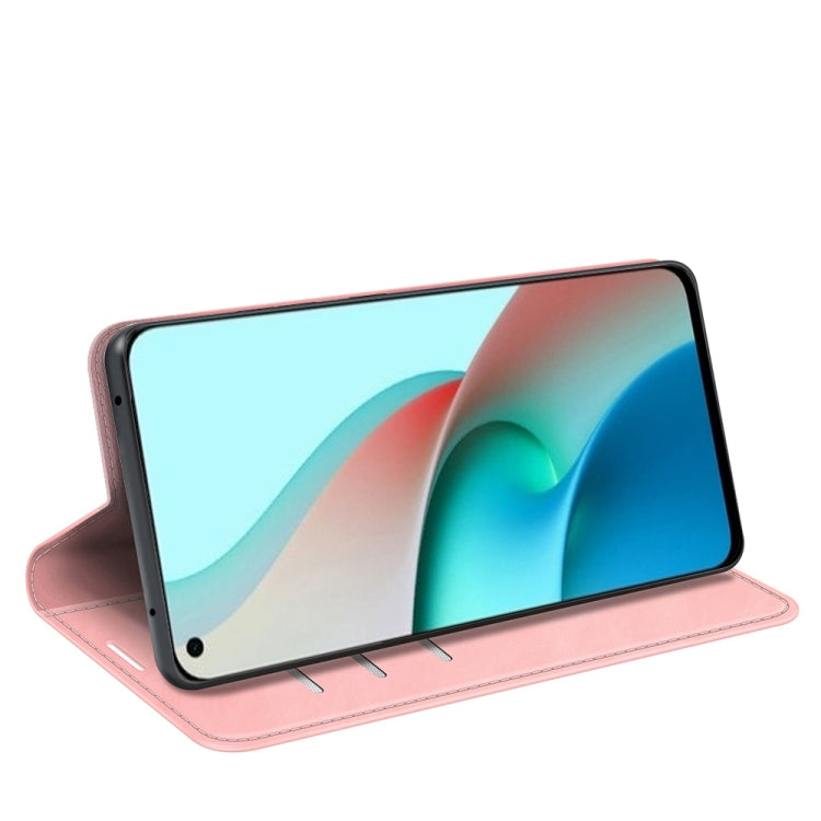 For Xiaomi Mi 11 Lite Retro-skin Business Magnetic Suction Leather Case with Holder & Card Slots & Wallet