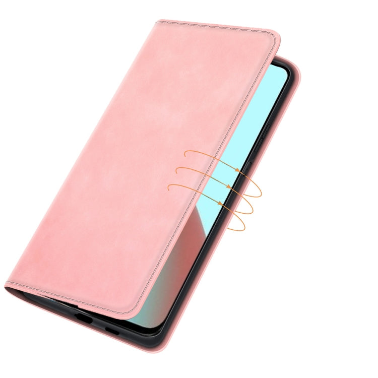 For Xiaomi Mi 11 Lite Retro-skin Business Magnetic Suction Leather Case with Holder & Card Slots & Wallet
