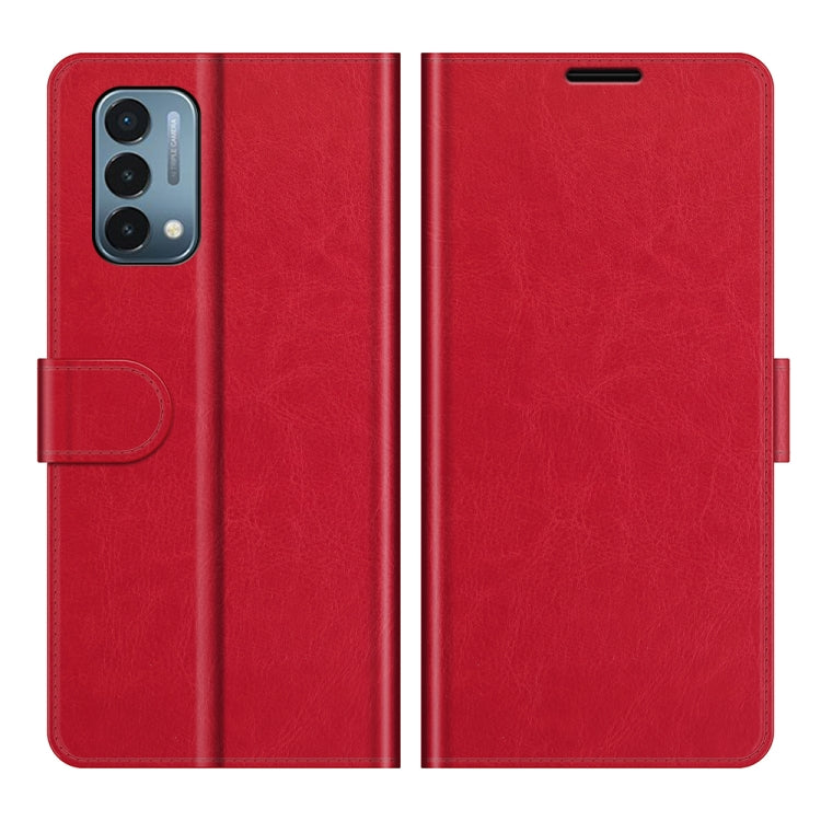 For OnePlus Nord N200 5G R64 Texture Single Horizontal Flip Protective Case with Holder & Card Slots & Wallet& Photo Frame