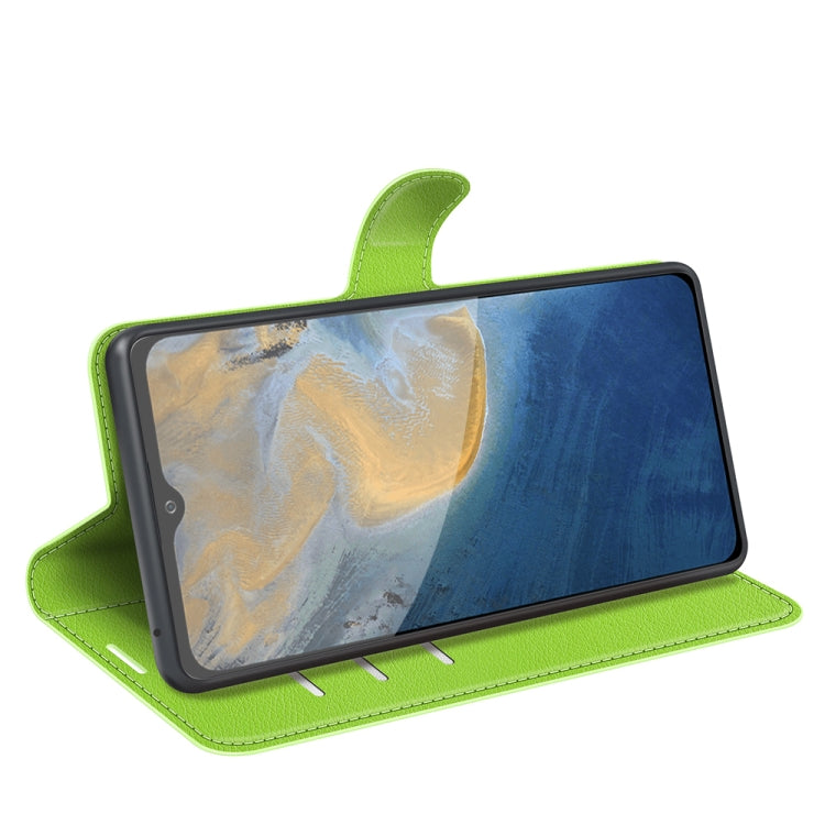 For ZTE Blade A51 Litchi Texture Horizontal Flip Protective Case with Holder & Card Slots & Wallet