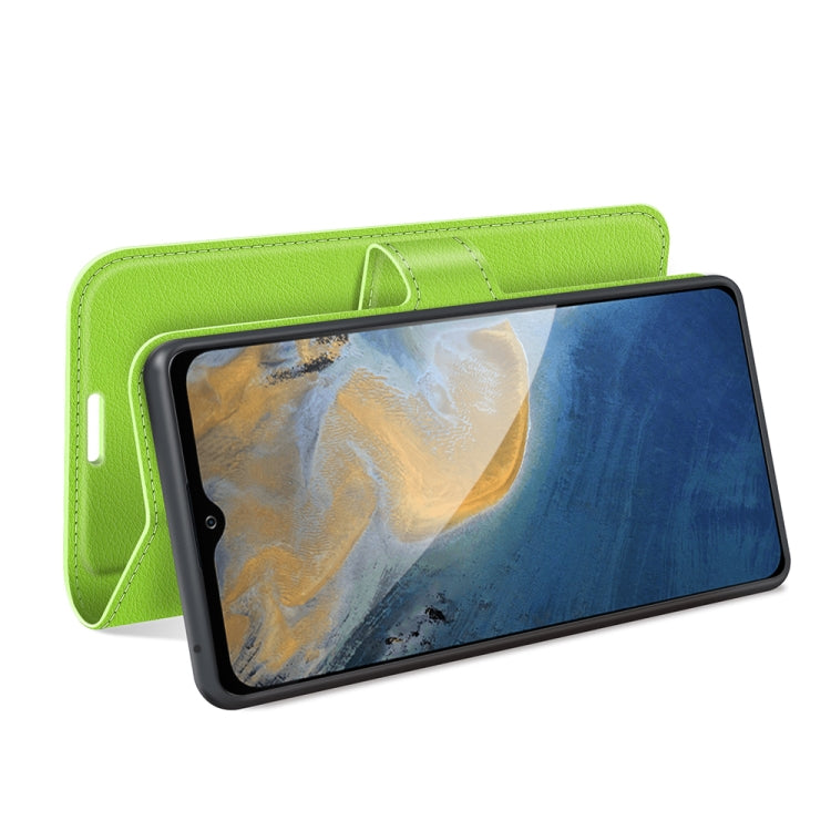 For ZTE Blade A51 Litchi Texture Horizontal Flip Protective Case with Holder & Card Slots & Wallet