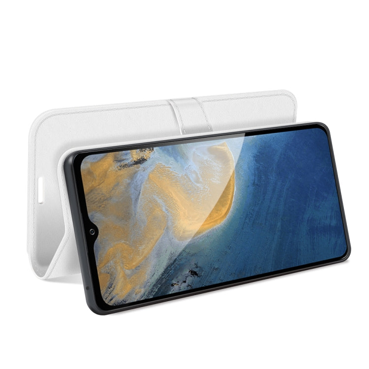 For ZTE Blade A51 R64 Texture Single Horizontal Flip Protective Case with Holder & Card Slots & Wallet& Photo Frame