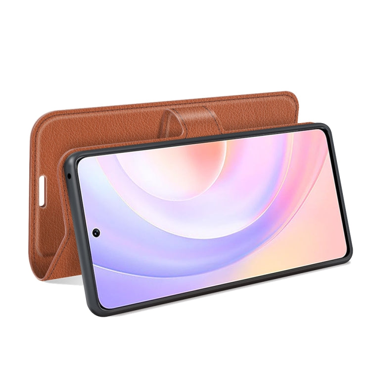 For Honor 50 SE Litchi Texture Horizontal Flip Protective Case with Holder & Card Slots & Wallet