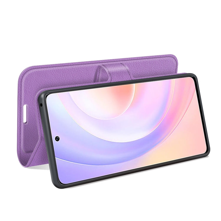 For Honor 50 SE Litchi Texture Horizontal Flip Protective Case with Holder & Card Slots & Wallet