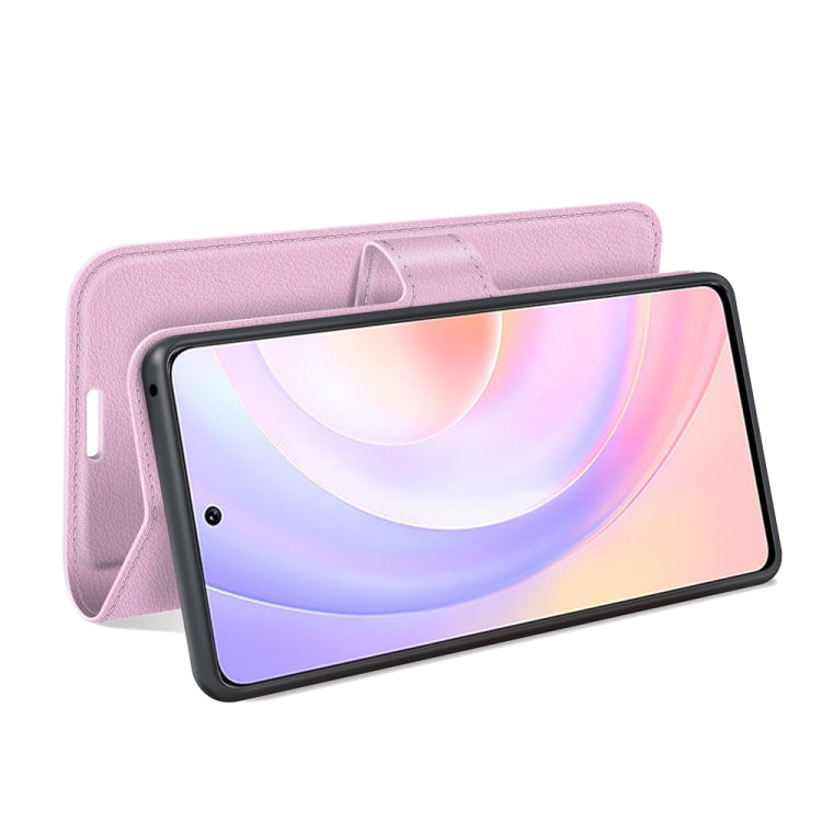 For Honor 50 SE Litchi Texture Horizontal Flip Protective Case with Holder & Card Slots & Wallet