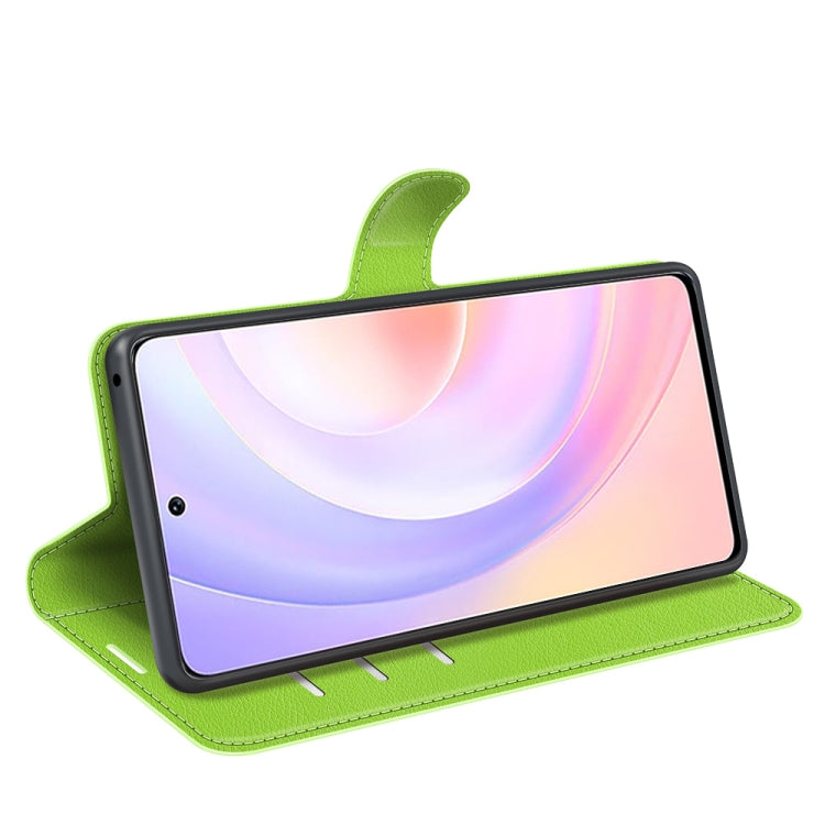 For Honor 50 SE Litchi Texture Horizontal Flip Protective Case with Holder & Card Slots & Wallet