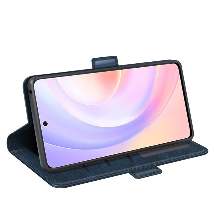 For Honor 50 SE / Huawei nova 9 SE Dual-side Magnetic Buckle Horizontal Flip Leather Case with Holder & Card Slots & Wallet