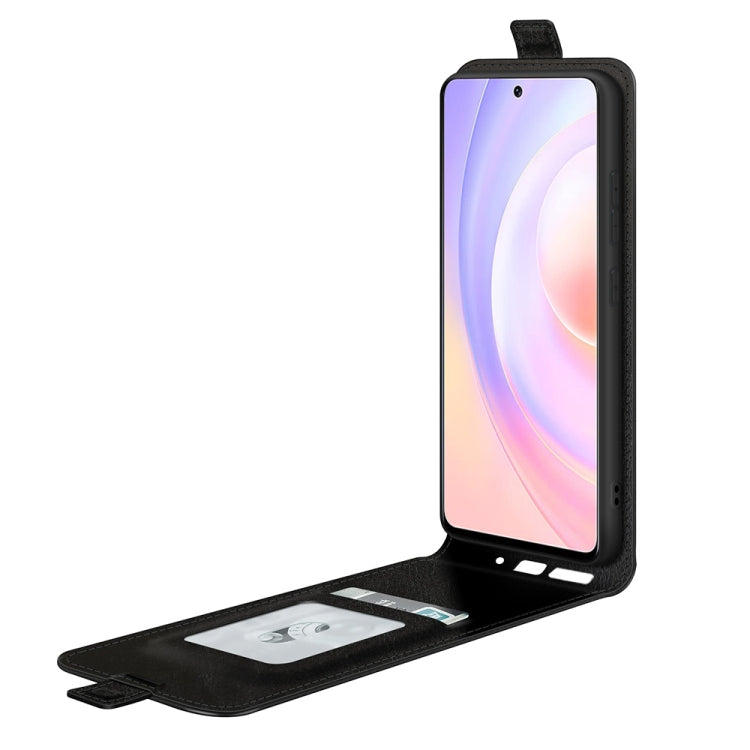 For Honor 50 SE / Huawei nova 9 SE R64 Texture Single Vertical Flip Leather Protective Case with Card Slots & Photo Frame