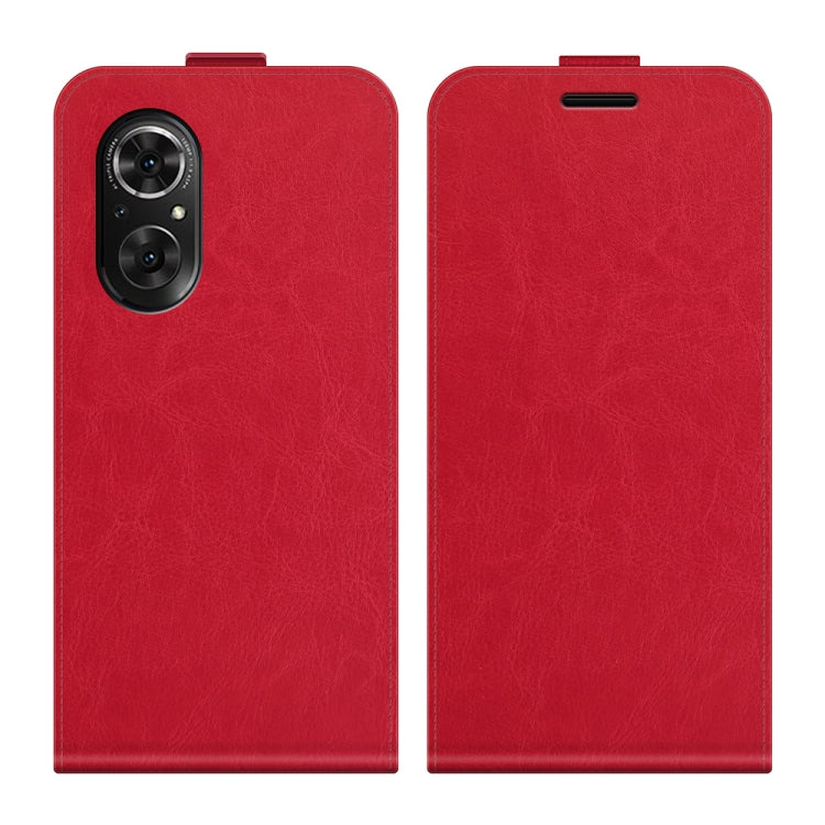 For Honor 50 SE / Huawei nova 9 SE R64 Texture Single Vertical Flip Leather Protective Case with Card Slots & Photo Frame