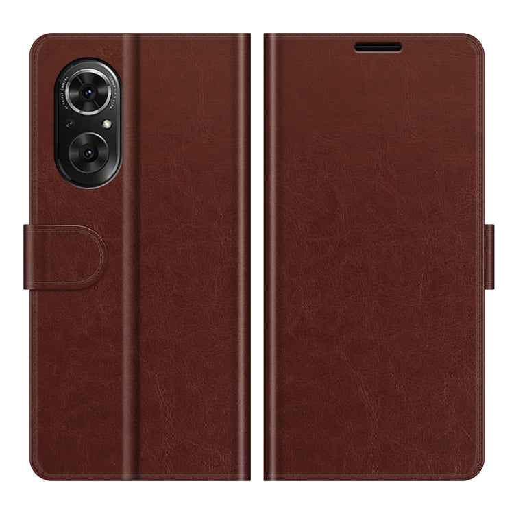 For Honor 50 SE R64 Texture Single Horizontal Flip Protective Case with Holder & Card Slots & Wallet & Photo Frame