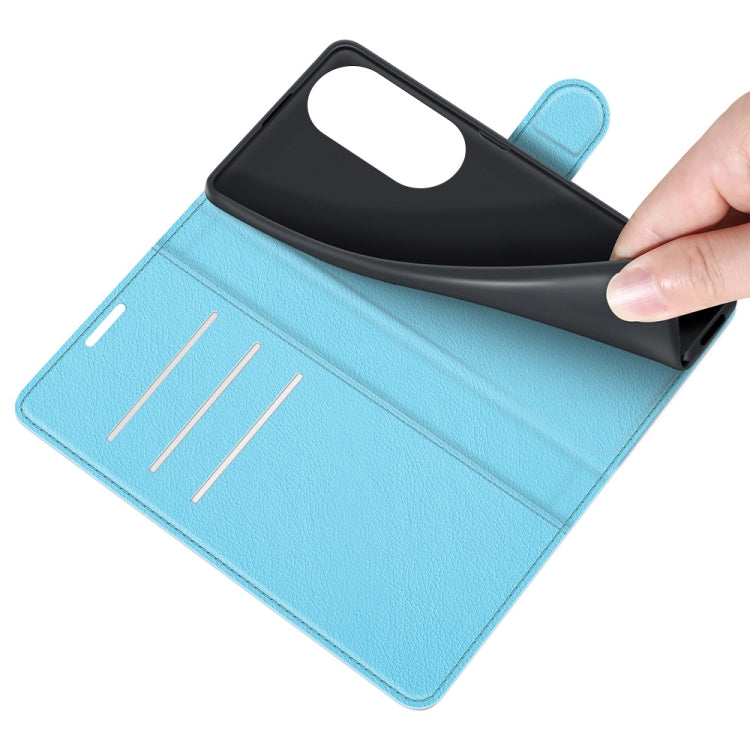 For Honor 50 Pro Litchi Texture Horizontal Flip Protective Case with Holder & Card Slots & Wallet