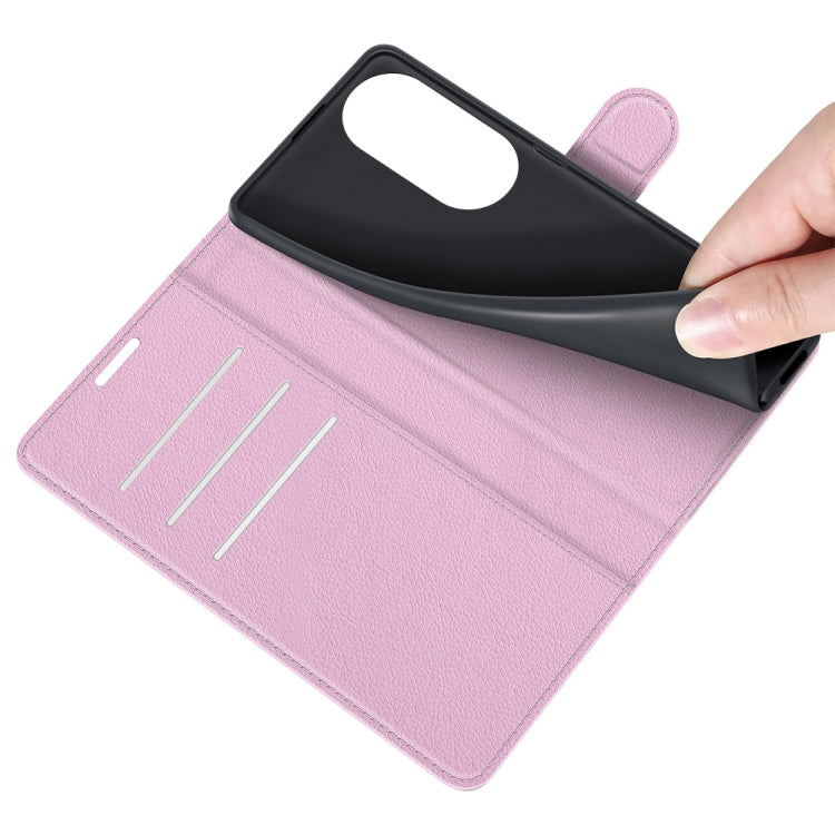 For Honor 50 Pro Litchi Texture Horizontal Flip Protective Case with Holder & Card Slots & Wallet